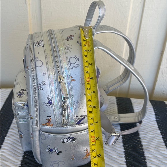 Disney Silver Mini Backpack - Picture 4 of 12